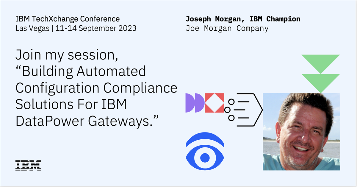 Joseph Morgans TechXchange presentation.